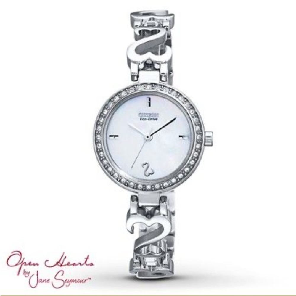 Kay Jewelers Open Hearts by Jane Seymour collection Citizen watch. Eco-Drive